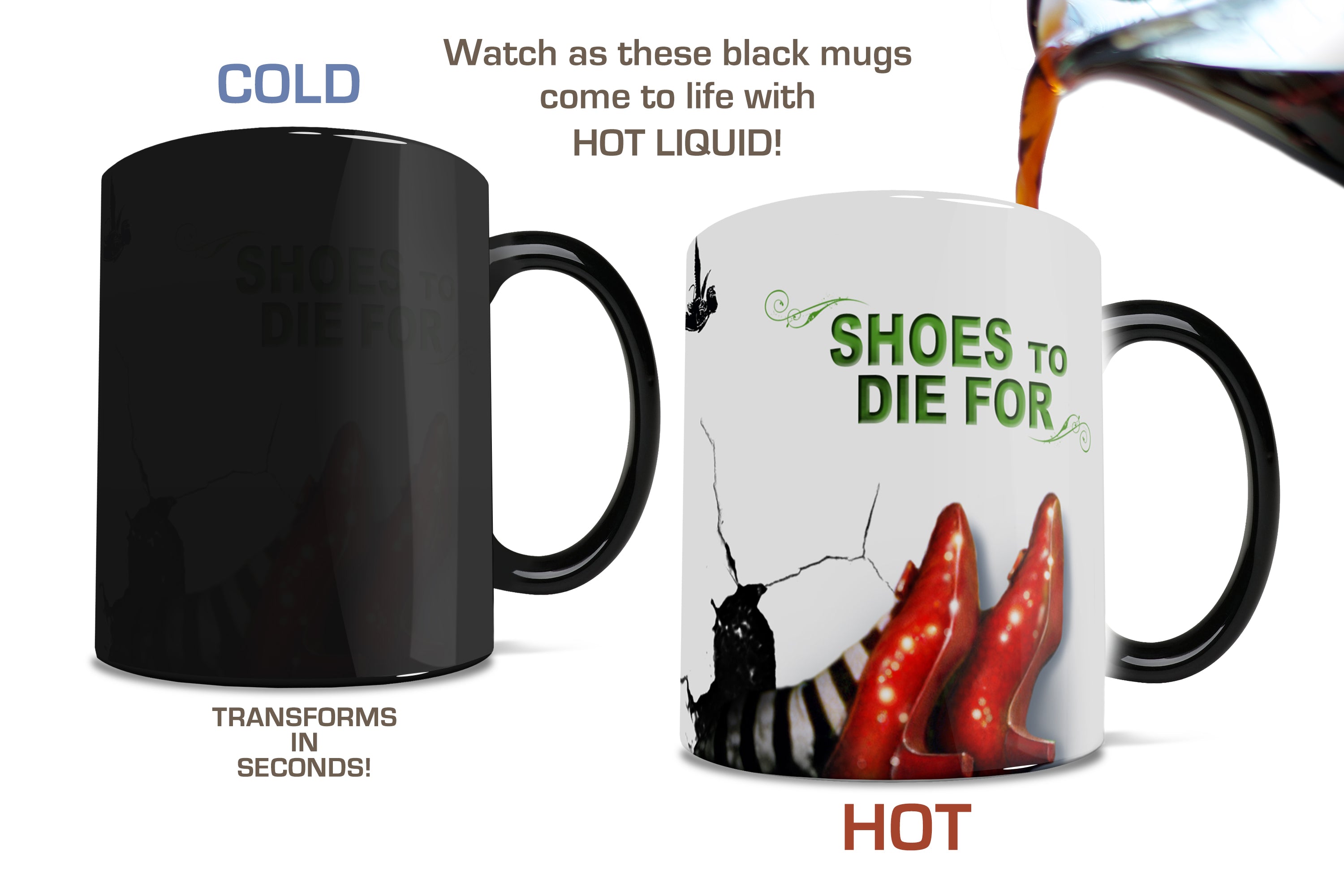 The Wizard of Oz (Shoes to Die For) Morphing Mugs® Heat-Sensitive Mug MMUG060